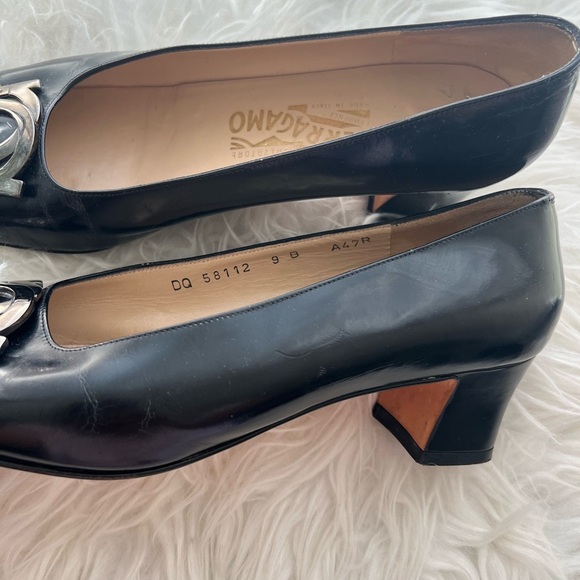 Ferragamo black Shoes Size 9 - Picture 4 of 8